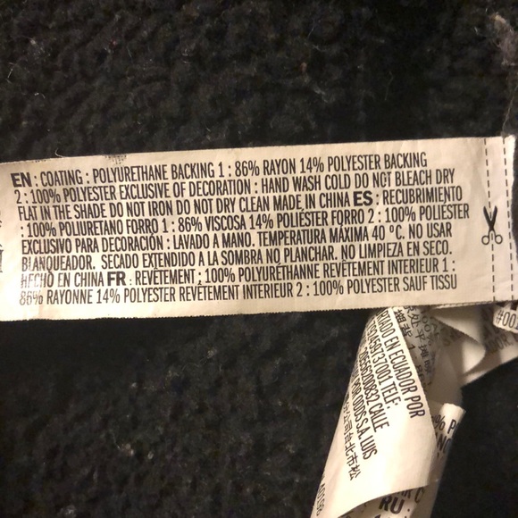 Black faux leather jacket - Picture 4 of 10